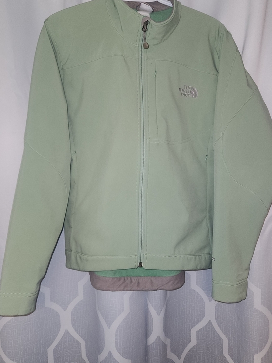 The North Face Jackets & Blazers - The North Face Light Green Softshell Jacket
